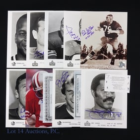 San Francisco 49ers HOF Signed Photos (9)