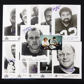 Pittsburgh Steelers HOF Signed Photos (11)
