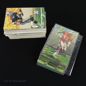 Goal Line Art Football HoF Postcards (Some Signed)
