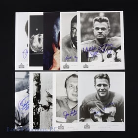 Detroit Lions HOF Signed Photos (9)