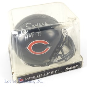 Gale Sayers Signed Chicago Bears Mini-Helmet