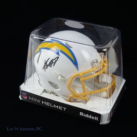 Keenan Allen Signed Chargers Mini Helmet Fanatics