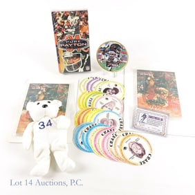 Walter Payton Collectible Lot