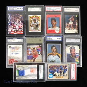 10 Graded Eclectic Sports Cards