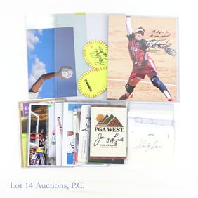 Olympic, Golf & Womens Sports Autographs