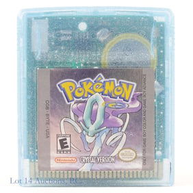 Game Boy Color Pokemon Crystal Game