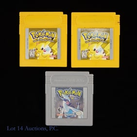 Game Boy Color Pokemon Games (3)