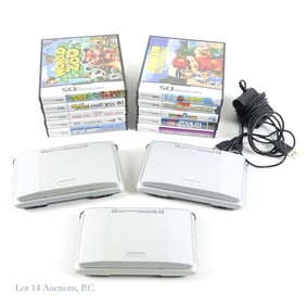 Nintendo DS Consoles (3) & Games (10)
