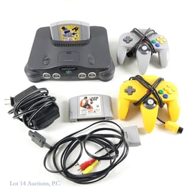 Nintendo 64 Console & Games (2)