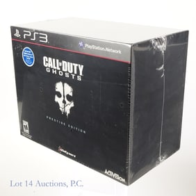 PS3 Call of Duty: Ghosts Prestige Edition, Sealed