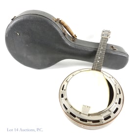 Wendell Hall Professional Banjo-Uke w/ Case