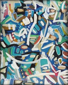 Unique Abstract Oil Painting