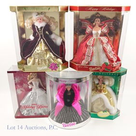 Happy Holidays Special Edition Barbies (5)