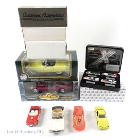 7 Assorted Die-Cast Model Cars, More