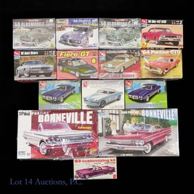 Car Model Kits (1950s-1960s) (14)