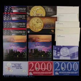 Various U.S. Mint Coin & Exonumia Sets (19)