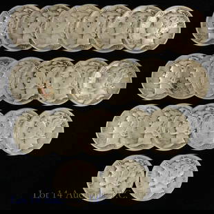 USA 90%-Silver Mercury Dimes (19): Nineteen (19) United States 90%-silver Mercury dimes. ASW is 1.36 ozt. *** Lot 14 Auctions is not a professional numismatic grading agency. Consigner descriptions are provided as a courtesy to bidders