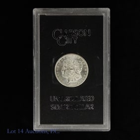 1884-CC USA Morgan Silver Dollar (GSA)