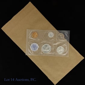 1960 (P) USA 5-Coin Silver Proof Set in OGP