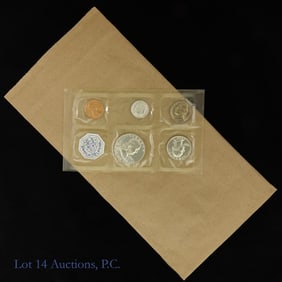1962 (P) USA 5-Coin Silver Proof Set in OGP