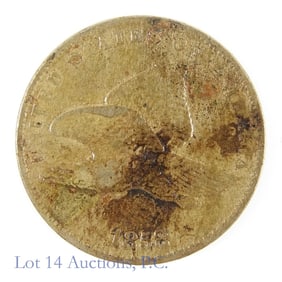 1858 USA Flying Eagle 1c - Small Letter Var. (VF)