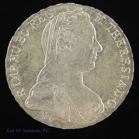 "1780" Austria Silver Maria Theresa Thaler GEM BU