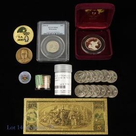 Various Coins, Medals & Tokens (8)