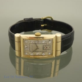 Hamilton 14k Gold and Diamonds Watch