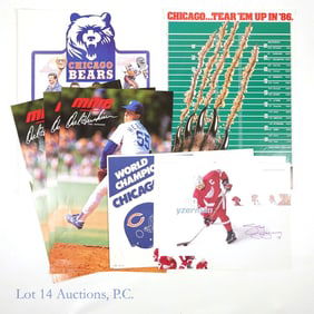 Assorted Sports Posters (15, Some Signed)