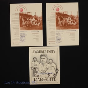 Signed Negro League Baseball Posters (3)
