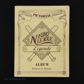 Negro League Legends Album (152 Signatures)
