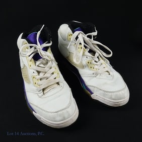 Air Jordan 5 Retro - Grape (Pair - Size US8)