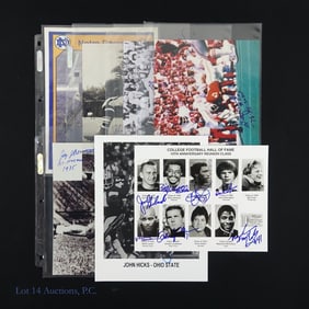 College Football Signed Pictures - Berwanger +++