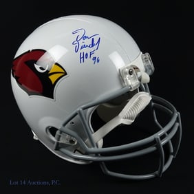 Dan Dierdorf Signed St. Louis Cardinals Full Size Helmet (PSA)