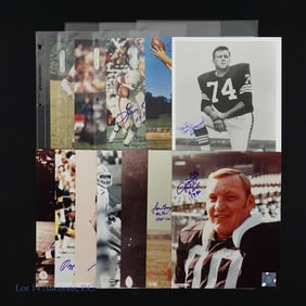 Cleveland Browns Signed Photos (12)