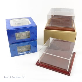 Soldier Field Old & New Stadium Minis (w/ Cases)