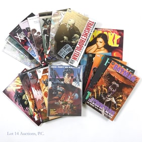 TPB's, Batman, X-Men, Some MATURE, DC, MARVEL (19)