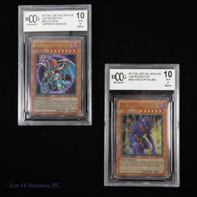 Yu -Gi-Oh! Graded Lost Millennium Cards (2)