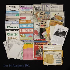 Europa & Campaign Magazines, Loose Wargames (+40)