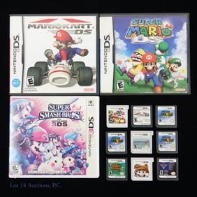 Nintendo 3DS / DS Video Games (3+6)