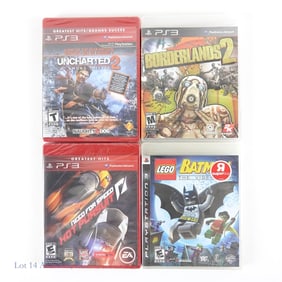Sealed PlayStation 3 Video Games (4)