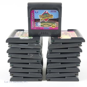 Assorted Sega Video Game Cartridges (19)