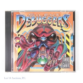 Turbografx 16 Silent Debuggers Video Game