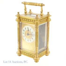 French Carriage Clock (Late 1800s)