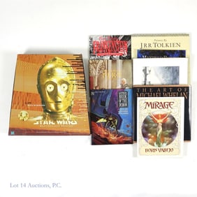 Sci-Fi, Fantasy & Art Book Collection (9)