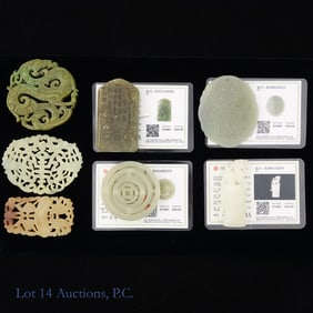 Hetian Jade / Jadeite Carvings