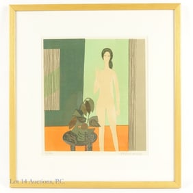 Minaux Lithographic Print Signed and Numbered
