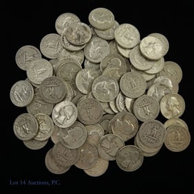 Washington 90% Silver Quarters (80)