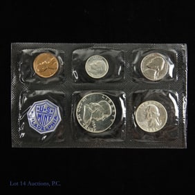 1956 USA Silver Proof 5-Coin Set