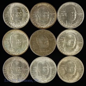 1946 - 1951 USA Silver Booker T Washington 50c (9)